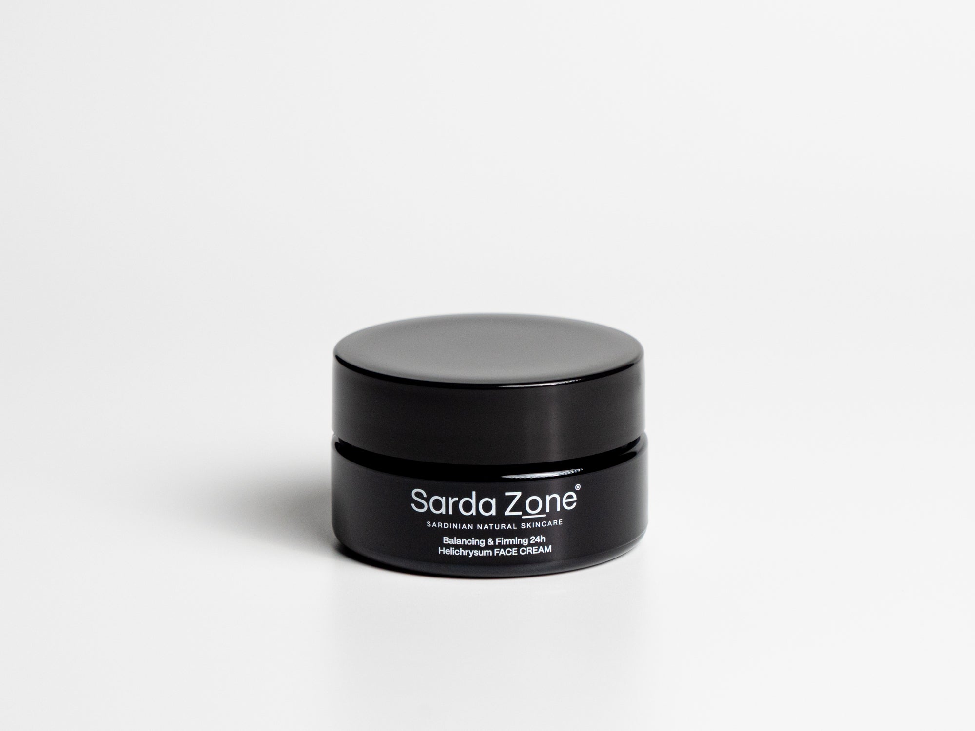 Sarda Zone Helichrysum FACE CREAM 24h in a black jar